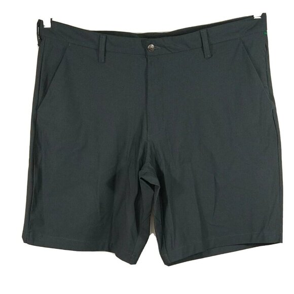 Swiss Tech Shorts Men Size 40 Dark Gray Pockets Zipper Fly Golf - Picture 1 of 7
